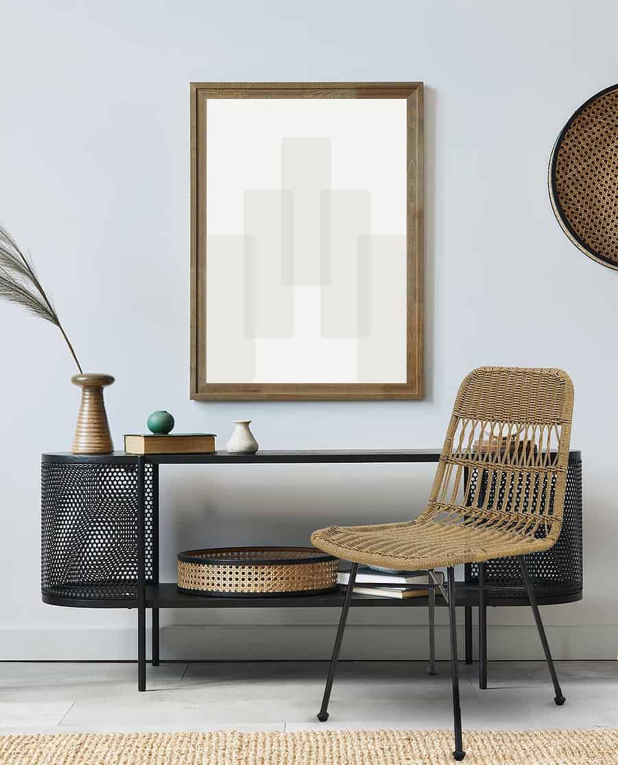 כסא מתכת - דגם הדמיית מוצר ארנה